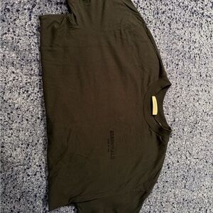 Fear of God Essentials Black Short Sleeve Tee